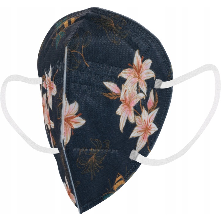 Masca FFP2, TechniSat, 5 bucati, certificat CE, confortabil, multicolor