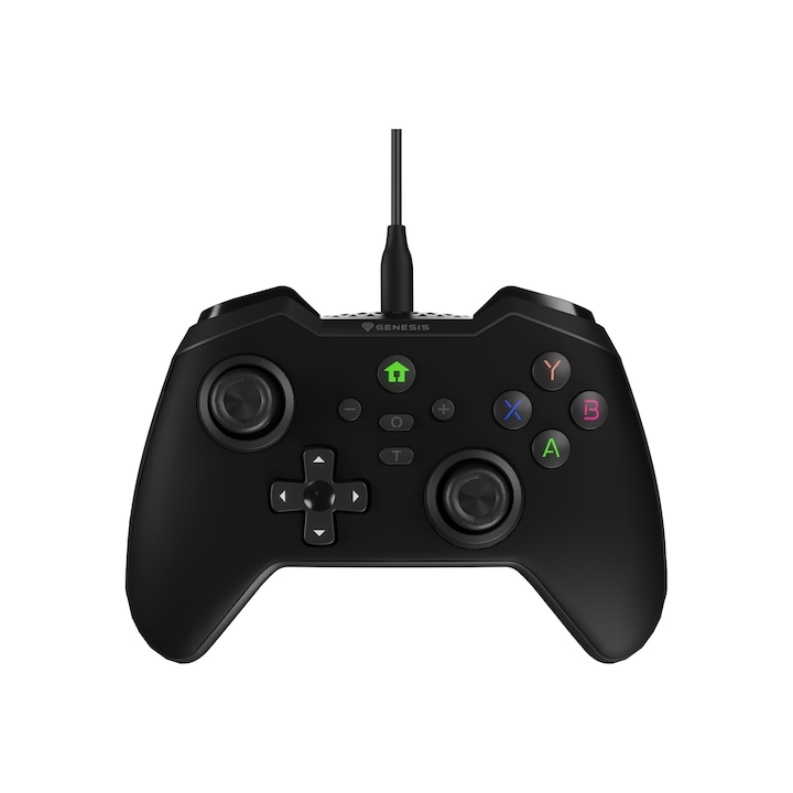 Genesis Mangan 300 gamer gamepad, fekete, vezetékes