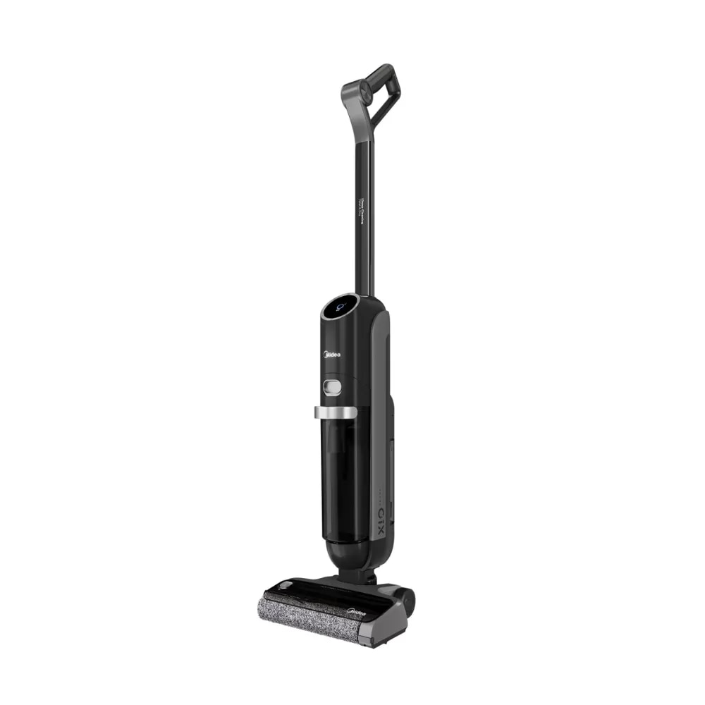 Aspirator fara fir Midea X10, umed/uscat, 220 W, 22.2 V, 35 min, negru
