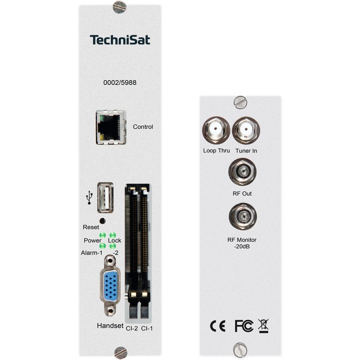 DVB-T2/PAL TechniSat трансмодулатор, 2 канала, 48-862 MHz, за телевизори