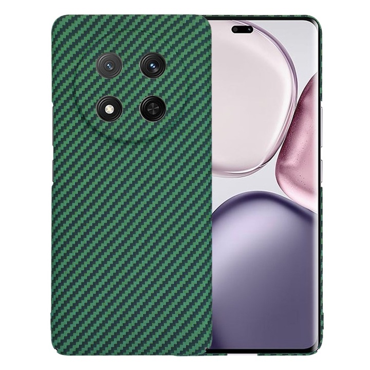 Кейс за Honor Magic 7 Lite CarbonFiber UltraSlim Lightweight Green