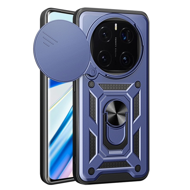 Калъф за Honor Magic7 Pro - Smartphosis Camshield - Син