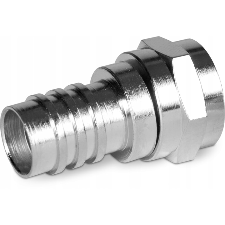 Комплект от 100 кримпнати F конектора 5 мм, TechniSat