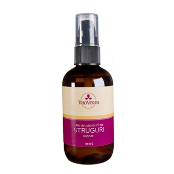 Ulei din samburi de struguri pentru corpTrio Verde, 100ml Ulei din samburi de struguri pentru corpTrio Verde, 100ml