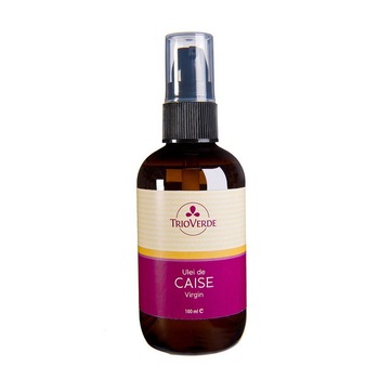 Ulei de caise virgin pentru corp Trio Verde, 100ml Ulei de caise virgin pentru corp Trio Verde, 100ml