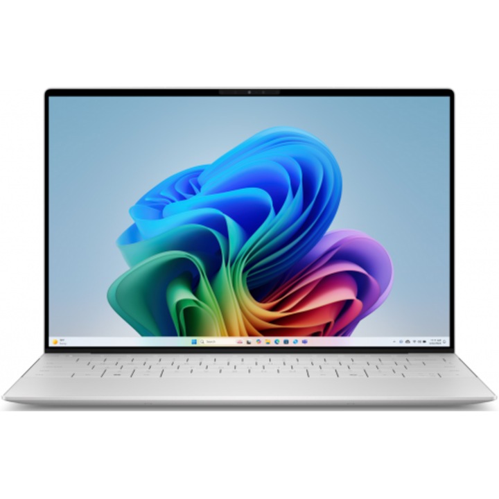 Dell XPS 13 9345 laptop, 13,4" Full HD+, Qualcomm Snapdragon X Elite X1E-80-100 4 GHz-ig, 16 GB RAM LPDDR5x, 512 GB SSD, Qualcomm Adreno GPU, Windows 11 Pro, Ezüst