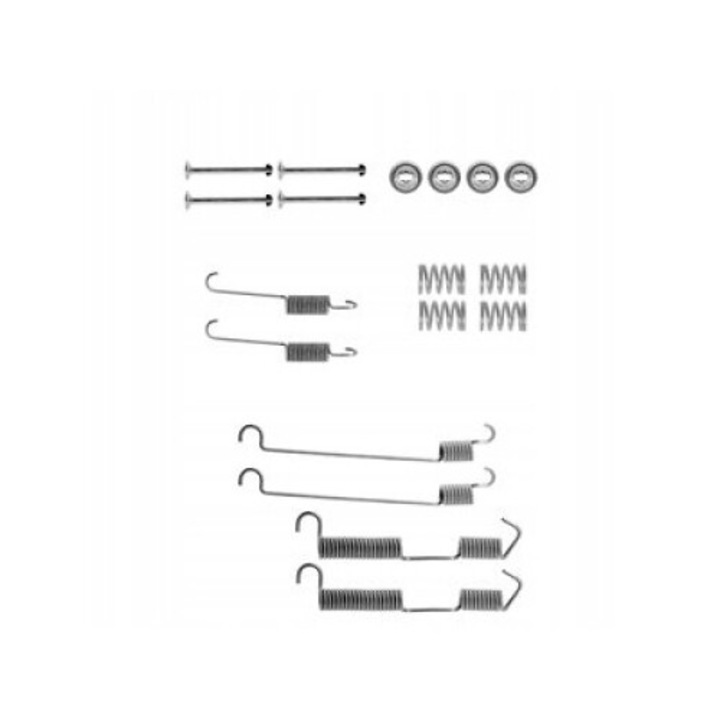 Комплект за монтаж на спирачни накладки, Delphi, LY1054