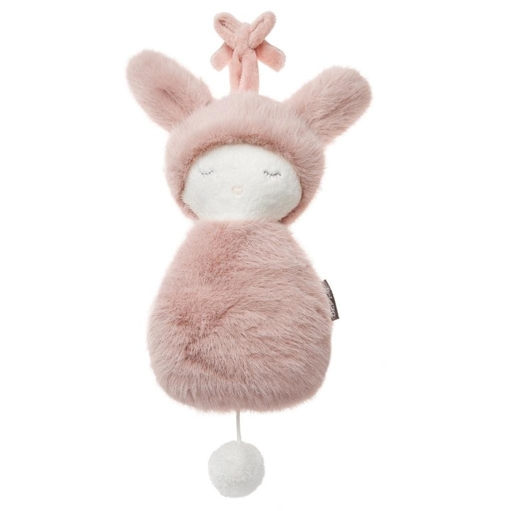 Музикална кутия, Бепе, Розова, 25 см