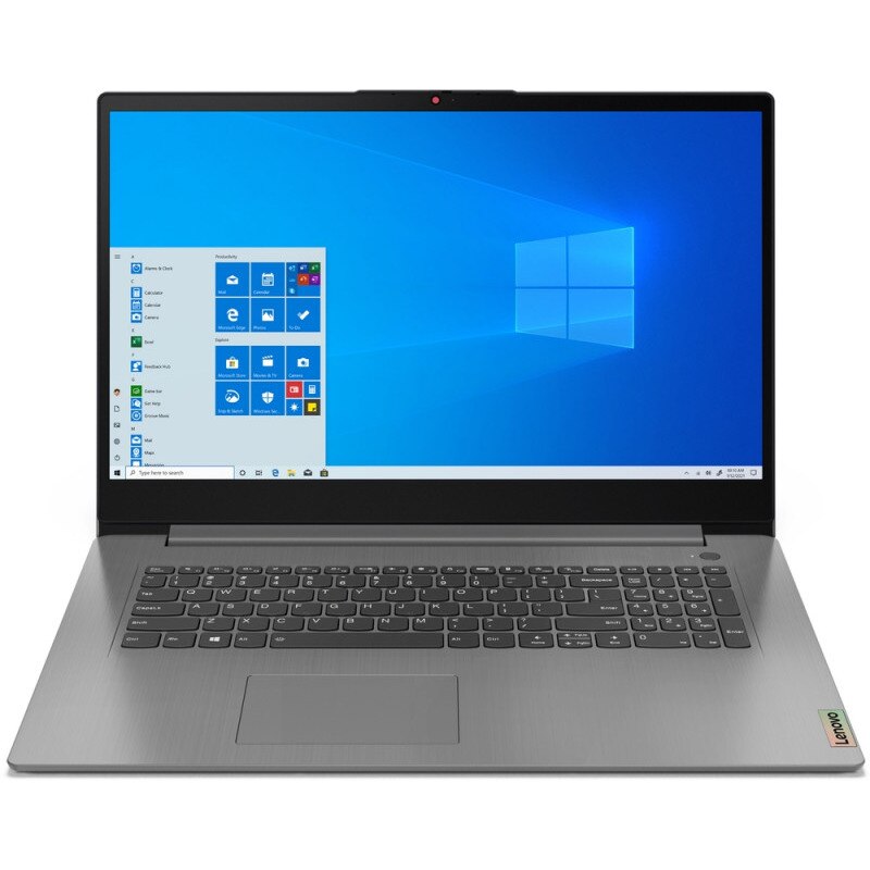 Laptop Lenovo IdeaPad 3 cu procesor Intel® Core™ i3-1215U pana la 4.4GHz, 6 cores, 17.3" HD+, 16GB DDR4, 500GB SSD, Intel® UHD Graphics, No OS, Arctic Grey