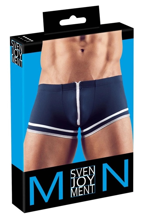 Szexi férfi boxer, Svenjoyment, poliészter/elasztán, sötétkék