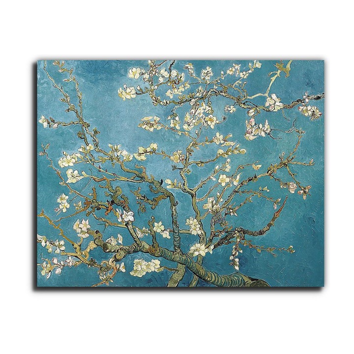 Vincent Van Gogh: Mandulavirágzás, (színváltozat 2.), vászonkép, 150x120