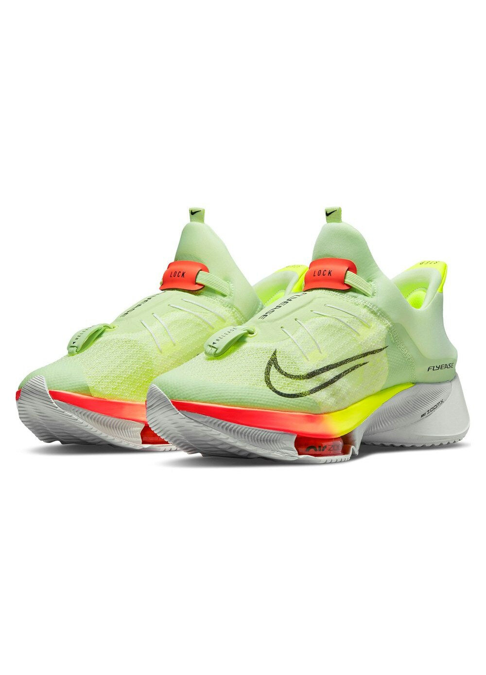 Маратонки NIKE AIR ZOOM TEMPO NEXT% FLYEASE CV1889-700 Lime, 42.5