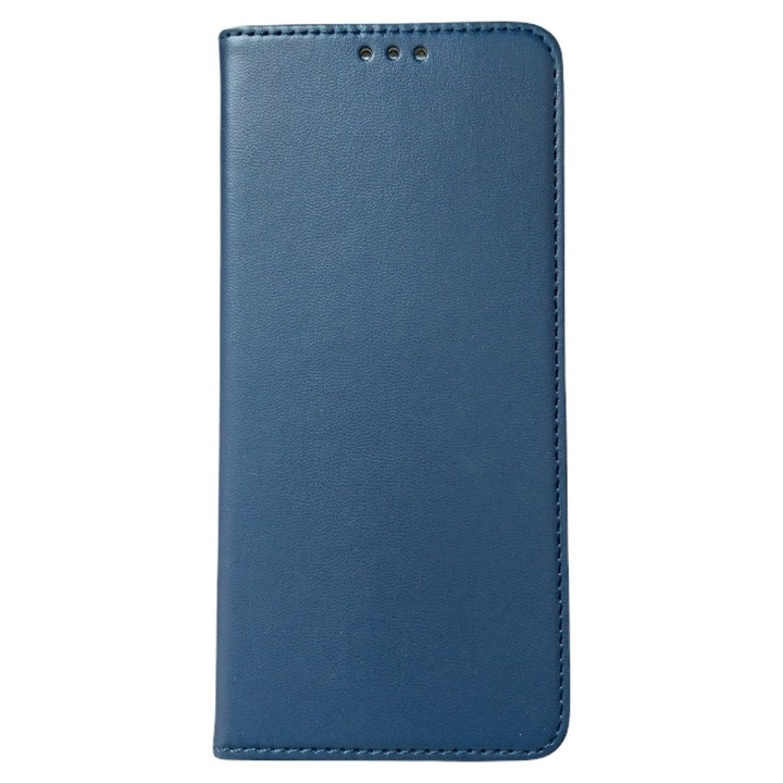 Предпазен калъф Smart Magnetic за Xiaomi Redmi 13C/Redmi 13C 5G/Poco C65, Тъмносин/Сив