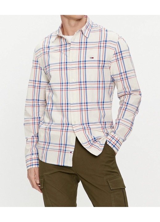 Camasa in carouri, Albastru