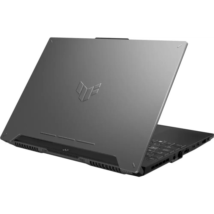 Asus TUF Gaming A15 FA507NUR-LP080 Laptop, 15.6" Full HD IPS, AMD Ryzen 7 7435HS (8 magos) akár 4.5 GHz, 16 MB gyorsítótár, NVIDIA GeForce RTX 4050 (6GB GDDR6), 16GB 5600MHz (2x8GB) DDR5, 1 TB SSD, Free DOS, szürke