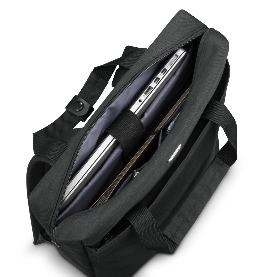Geanta laptop, HAMA, Negru, 40 - 41 cm