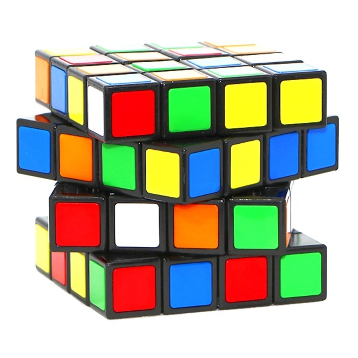 Rubik kocka, 4x4, eredeti Rubik, csempés, open box csomagolás+ajándék Cubikon kockatartó szütyő