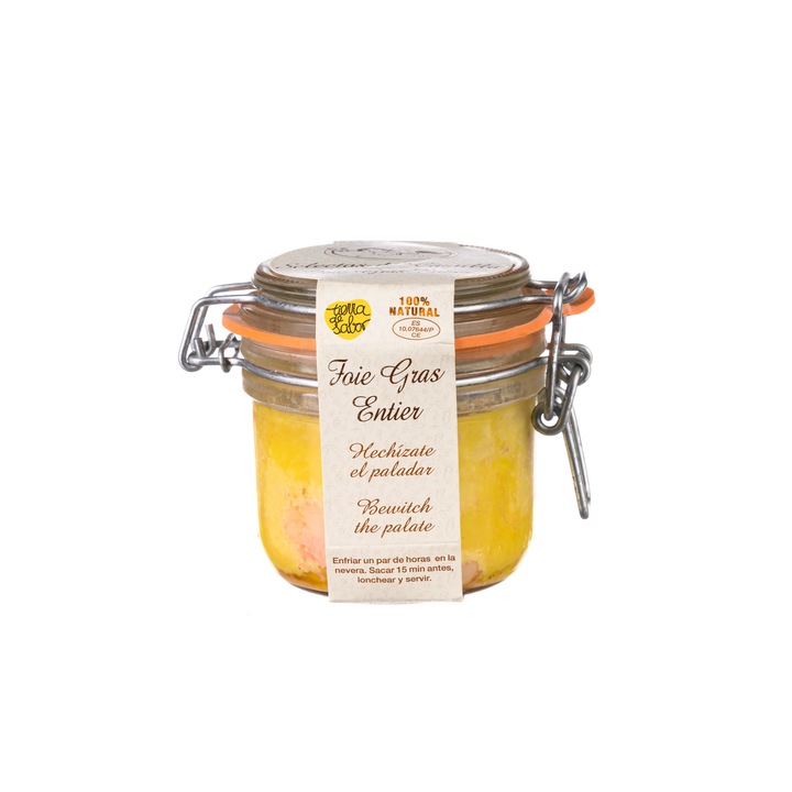 Foie Gras Entier, Natural, Selectos de Castilla, Foie Gras intreg de Rata