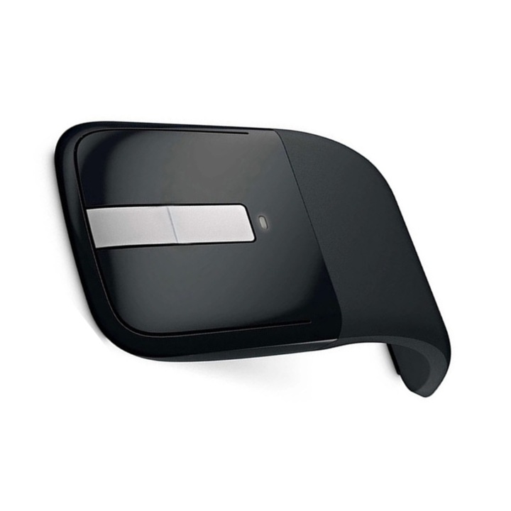 Vezeték nélküli egér, összecsukható, hordozható és kompakt, csendes, optoelektronika, tactile, strapabíró, 2,4 GHz-es Wi-Fi technológia, ergonomikus kialakítás, könnyű navigáció, nagy pontosság, könnyen tárolható, energiahatékony, fekete