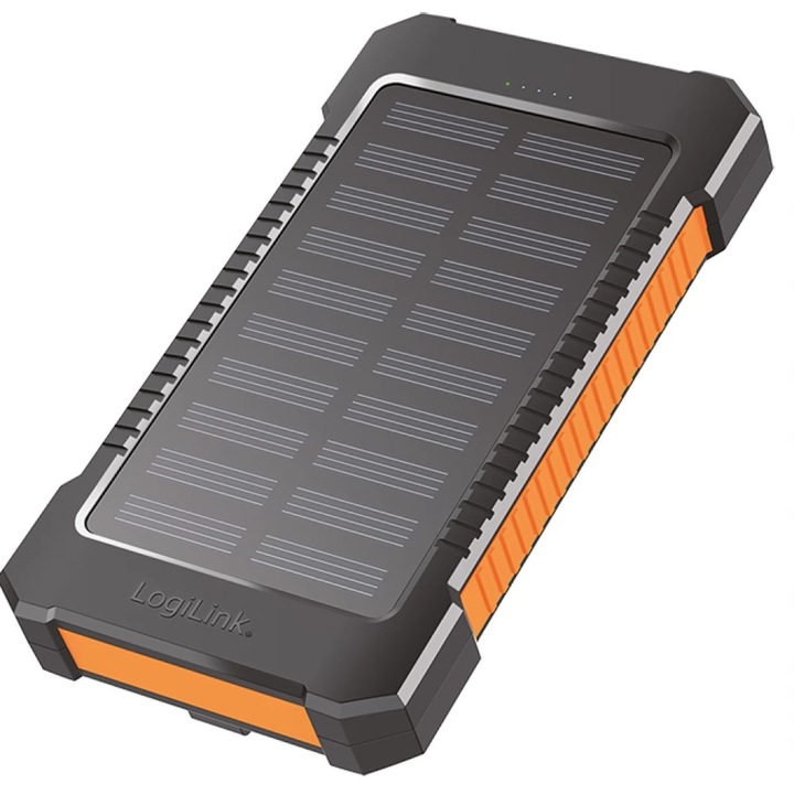 Lanterna LOGILINK cu functie Power Bank 8000 mAhportocaliu