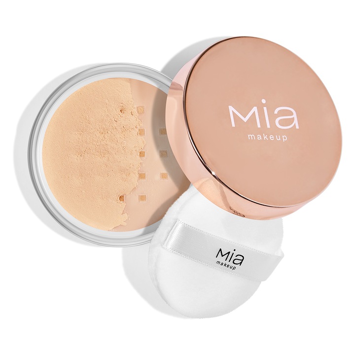 Púder púder Mia Makeup Loose Powder Satin, 10g