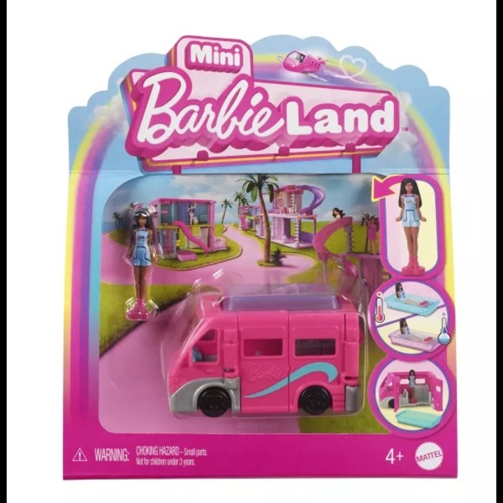 Set Barbie, Miniland vehicul, rulota de vis