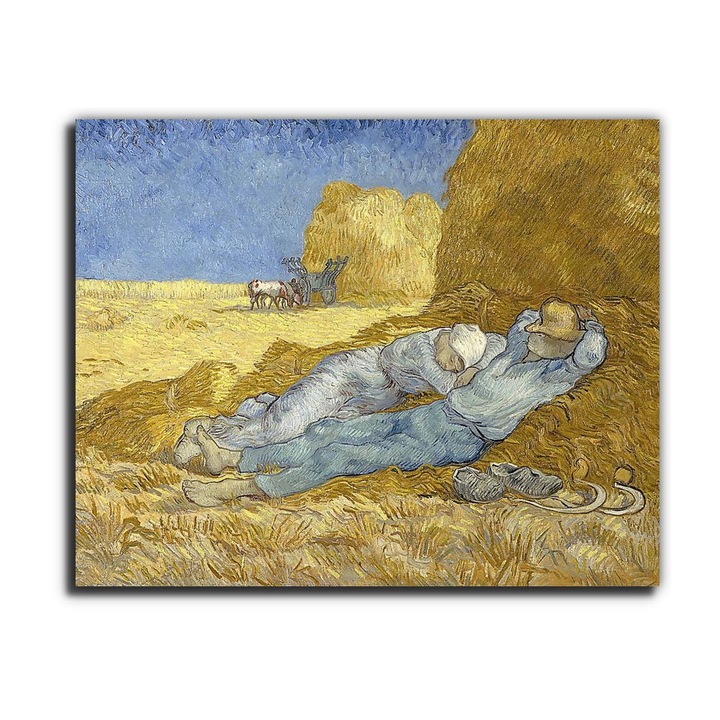 Vincent Van Gogh: Délutáni pihenő, vászonkép, 150x120