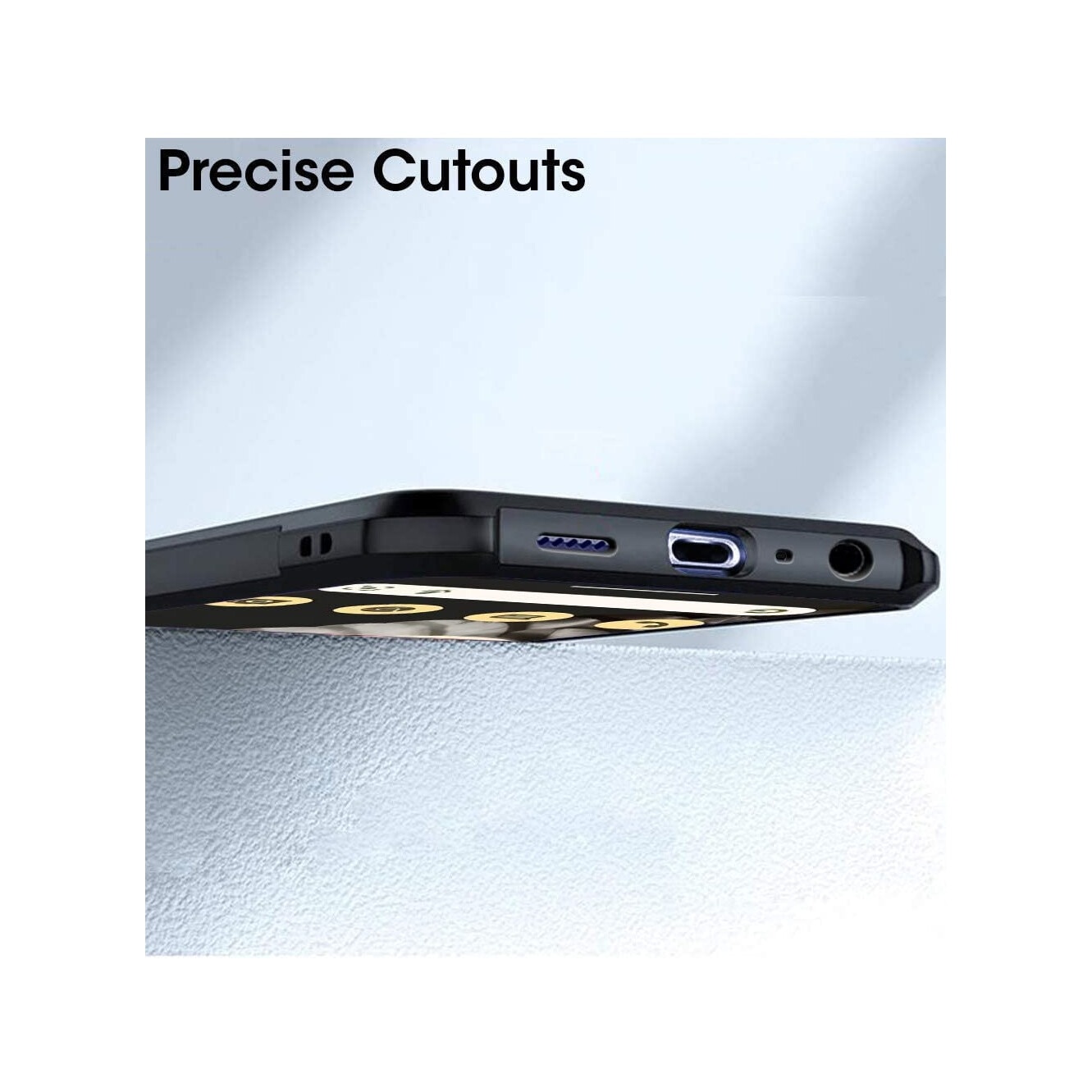 Husa telefon, pentru Google Pixel 7 Pro 5G Bumper ultra subtire usor, moale TPU, acrilic transparent capac spate， Clear Black