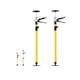 2 Suport telescopic, XGETOP®, pentru montare placi prefabricate si nstalati dulapuri si montati peretii, 50-115cm, suporta greutatea 70kg