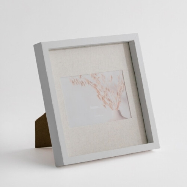 Rama foto lennos, argint