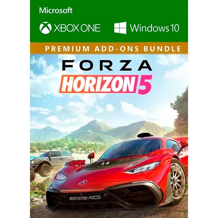 Játék Licenc Forza Horizon 5 Premium Add-Ons Bundle Xbox One/X/S Key (Azonnali Aktiváló Kód)