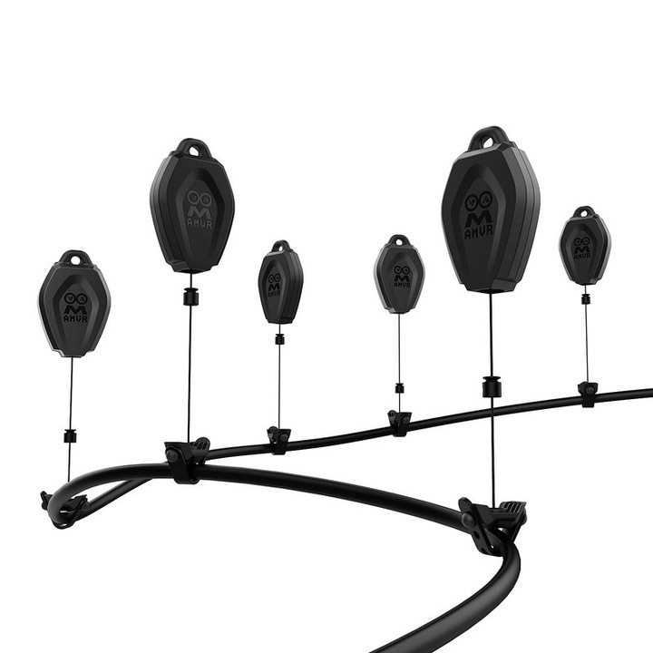 VR-kábelkezelő rendszer, Hrusitoo, 6 részes készlet, kompatibilis az Oculus Quest 3/Quest 2/Rift/Rift S/Valve Index/HTC Vive készülékkel, állítható hossza 1,8 m, VR-kábel tartozékok