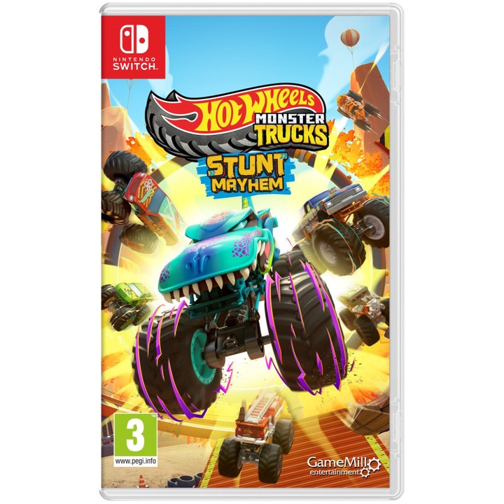 Hot Wheels Monster Trucks: Stunt Mayhem (Nintendo Switch)
