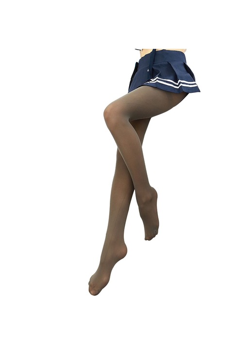 Dresuri dama, gri deschis, nylon, One Size