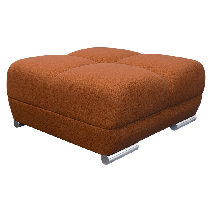 Puf Bordia, MIRJAN24, portocale, 90x90x45 cm