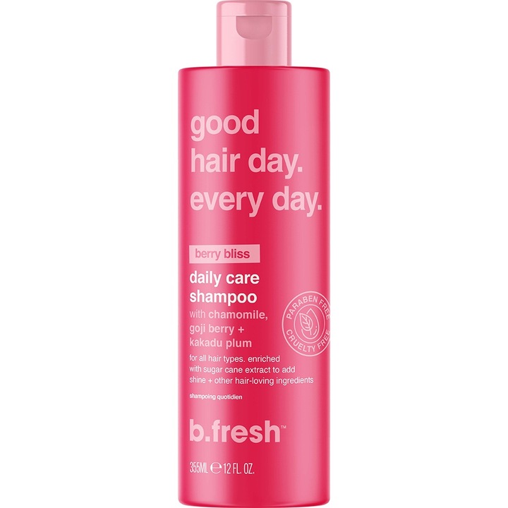 Sampon mindennapi használatra, B.fresh, Good hair day daily, 355 ml