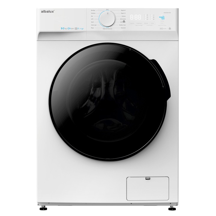 Albalux AXGIW1491 mosógép, 9 kg, 1400 fordulat/perc, B osztály, fehér