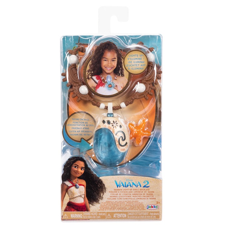 Colier muzical stea de mare Disney Vaiana Moana 2