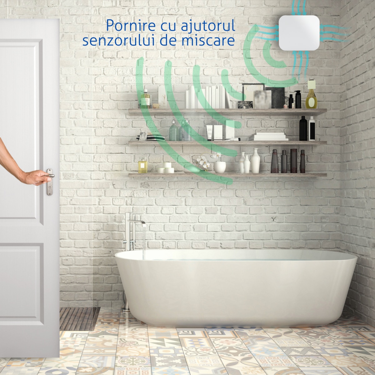 Ventilator De Baie Turbionaire TREND 100 Cu Panou Frontal Dark Coffee Creme 100 Dcc Presiune Superioara Pana La 35 Pa Clapeta Antiretur Diametru Racord 100mm Silentios Protectie Ipx4 Aspiratie Perimet