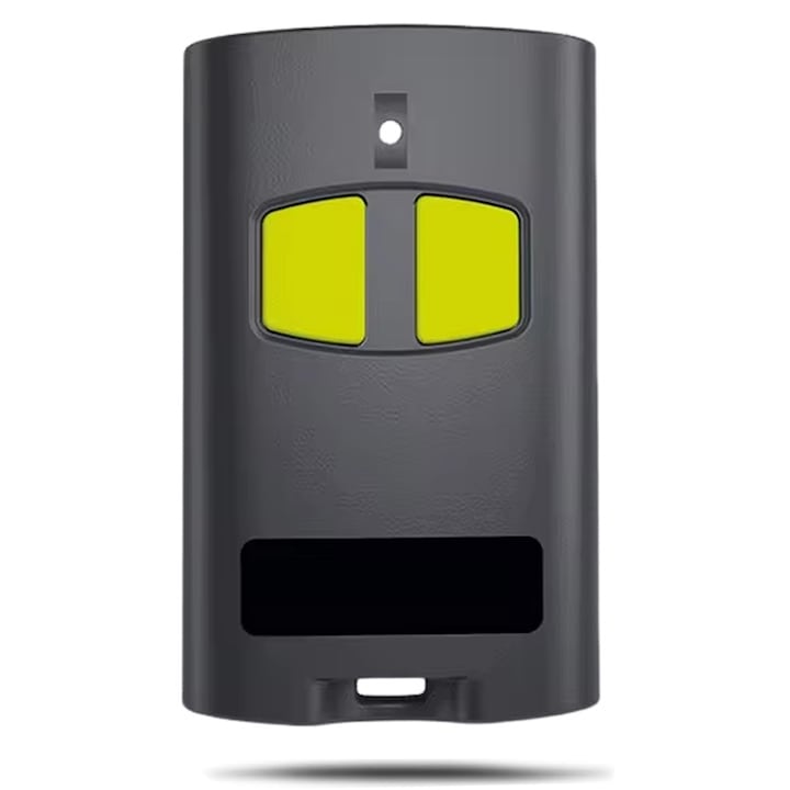 Transmitator de usa de garaj 433MHz, 2 butoane, set, usor si portabil, Compatibil cu Beninca 433.92