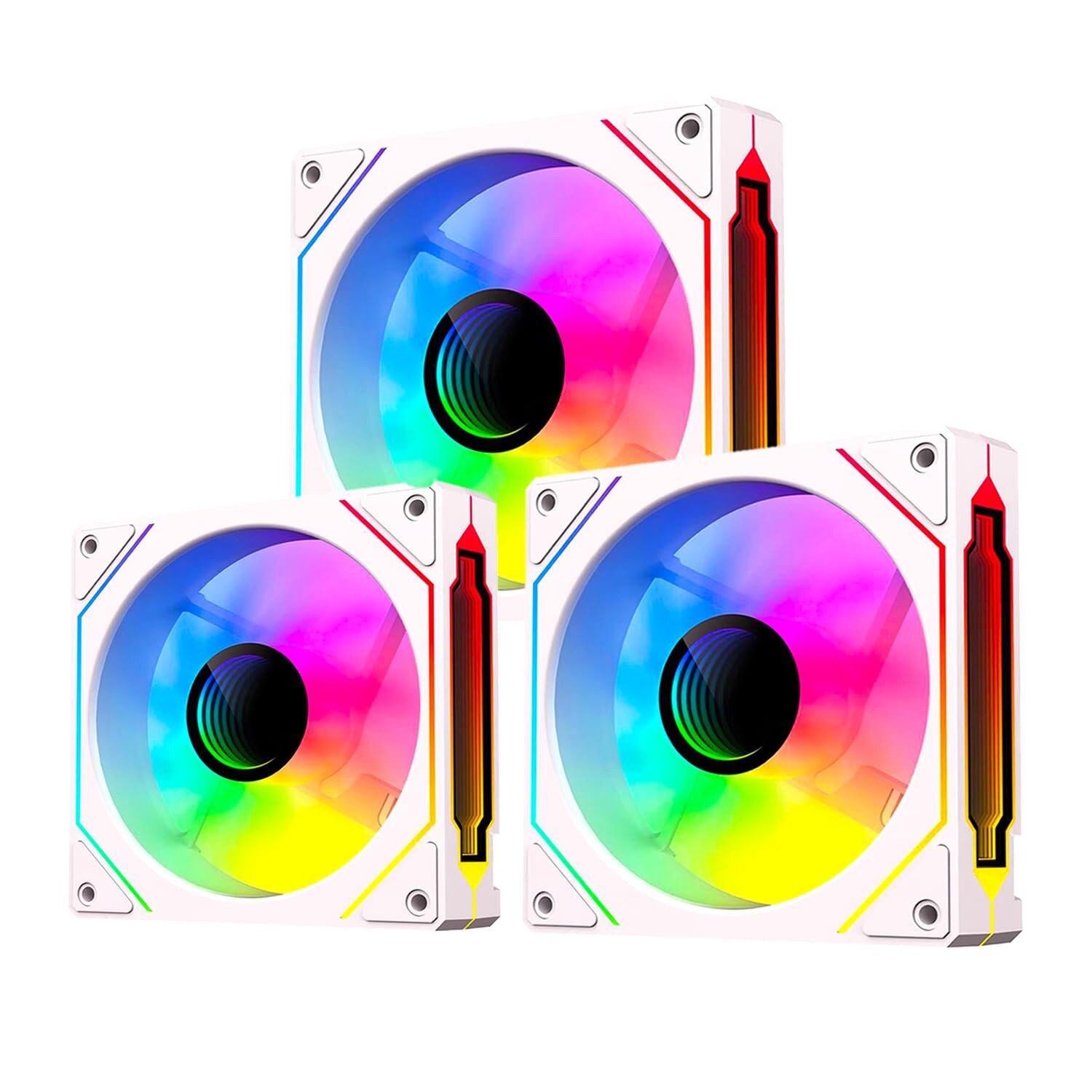 Ventilator Scythe Kaze Flex 120mm, 1800 RPM, Iluminare LED RGB