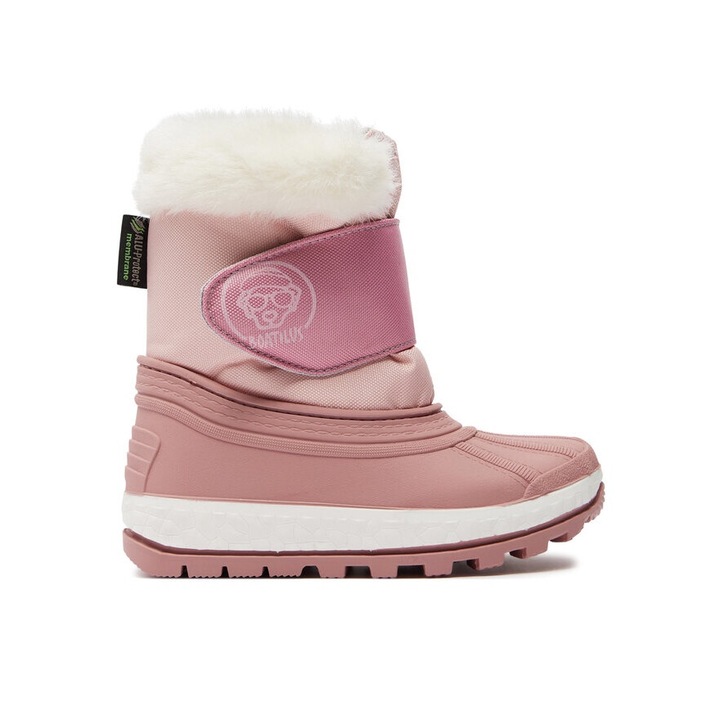 Cizme copii, Boatilus, 28859, Sintetic, Roz