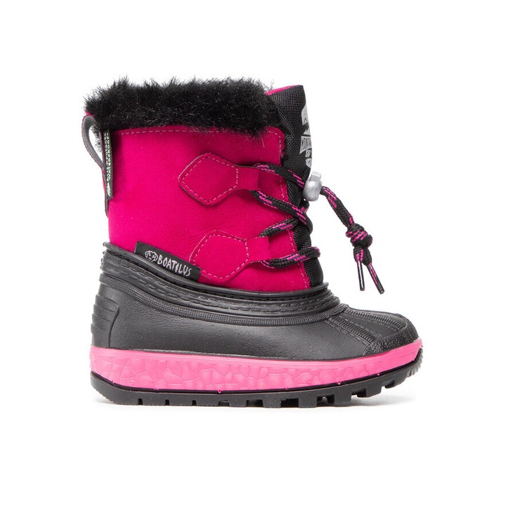 Cizme copii, Boatilus, 37646, Sintetic, Roz, 20-21 EU