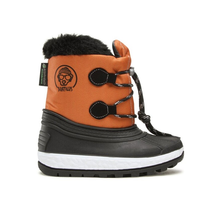 Cizme copii, Boatilus, 05809, Sintetic, Portocaliu