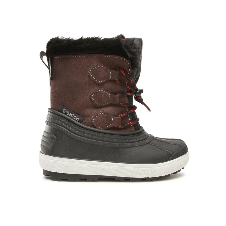 Cizme copii, Boatilus, 06004, Sintetic, Maro