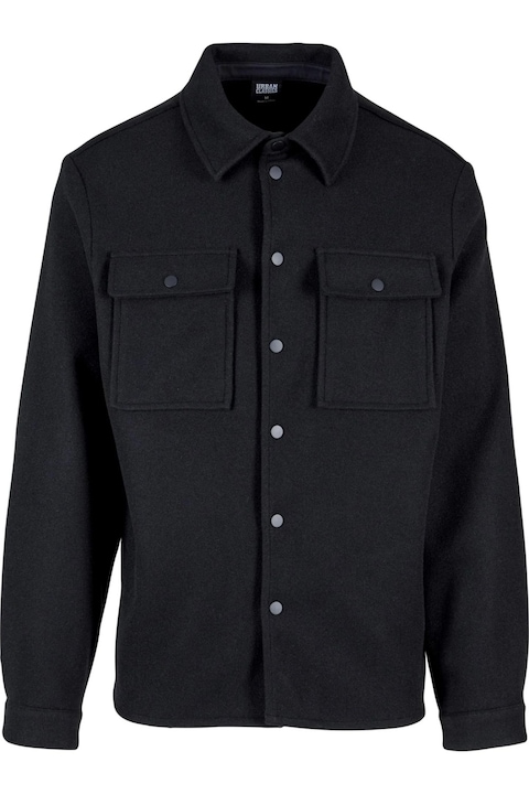 Urban Classics férfi felsőing, fekete, Fekete