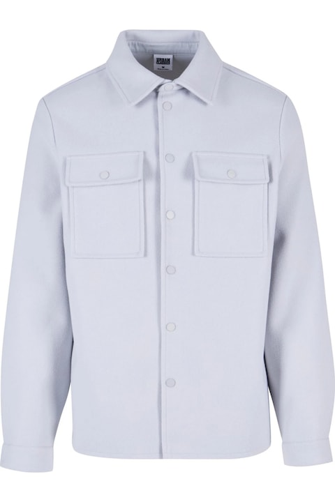 Urban Classics Férfi felsőing, könnyű aszfalt, Melange világosszürke