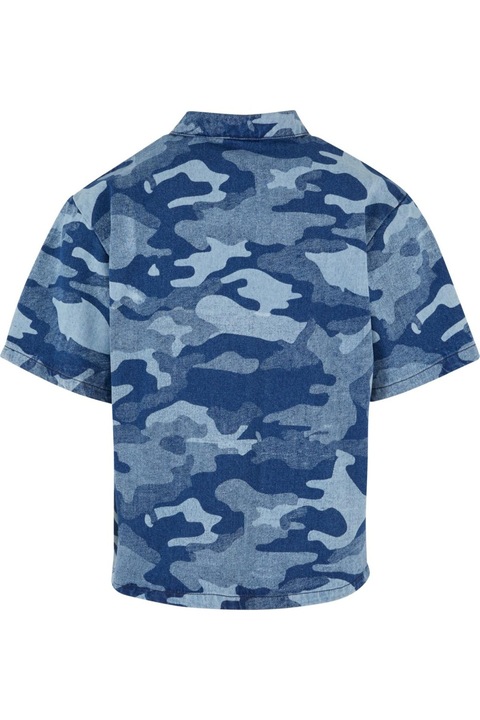 Urban Classics kék ing, Kék