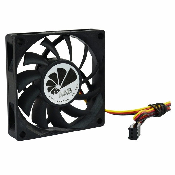 PC вентилатор AABCOOLING Fan 7, 70x70x15mm, 3-pin, 24 dB, комплект 1 бр.