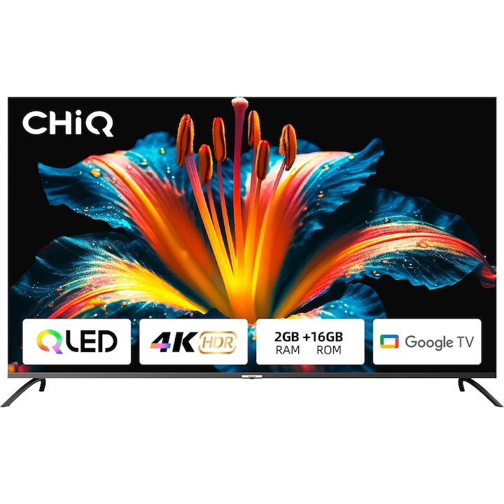 Televizor Smart 127 cm 50" 4K QLED ChiQ 126 U50QM8V